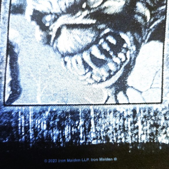 Iron Maiden Nine Eddies Logo metal rock Official XL NWT - Picture 4 of 4